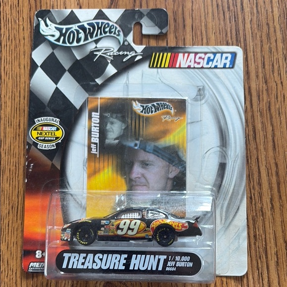 Mattel Other - Hot Wheels Racing NASCAR Treasure Hunt Car - Jeff Burton